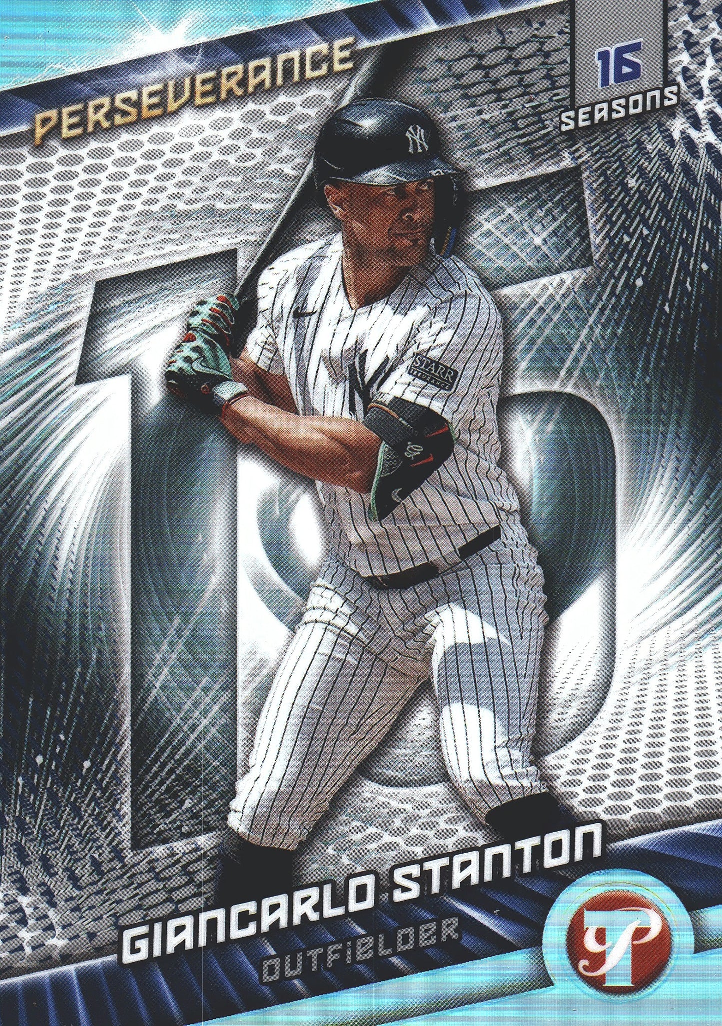 2025 Topps Pristine Perseverance Giancarlo Stanton #P-20 New York Yankees