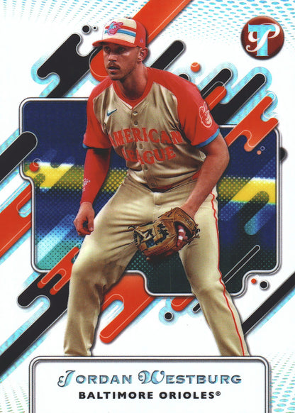 2025 Topps Pristine Refractor Jordan Westburg #255 Baltimore Orioles