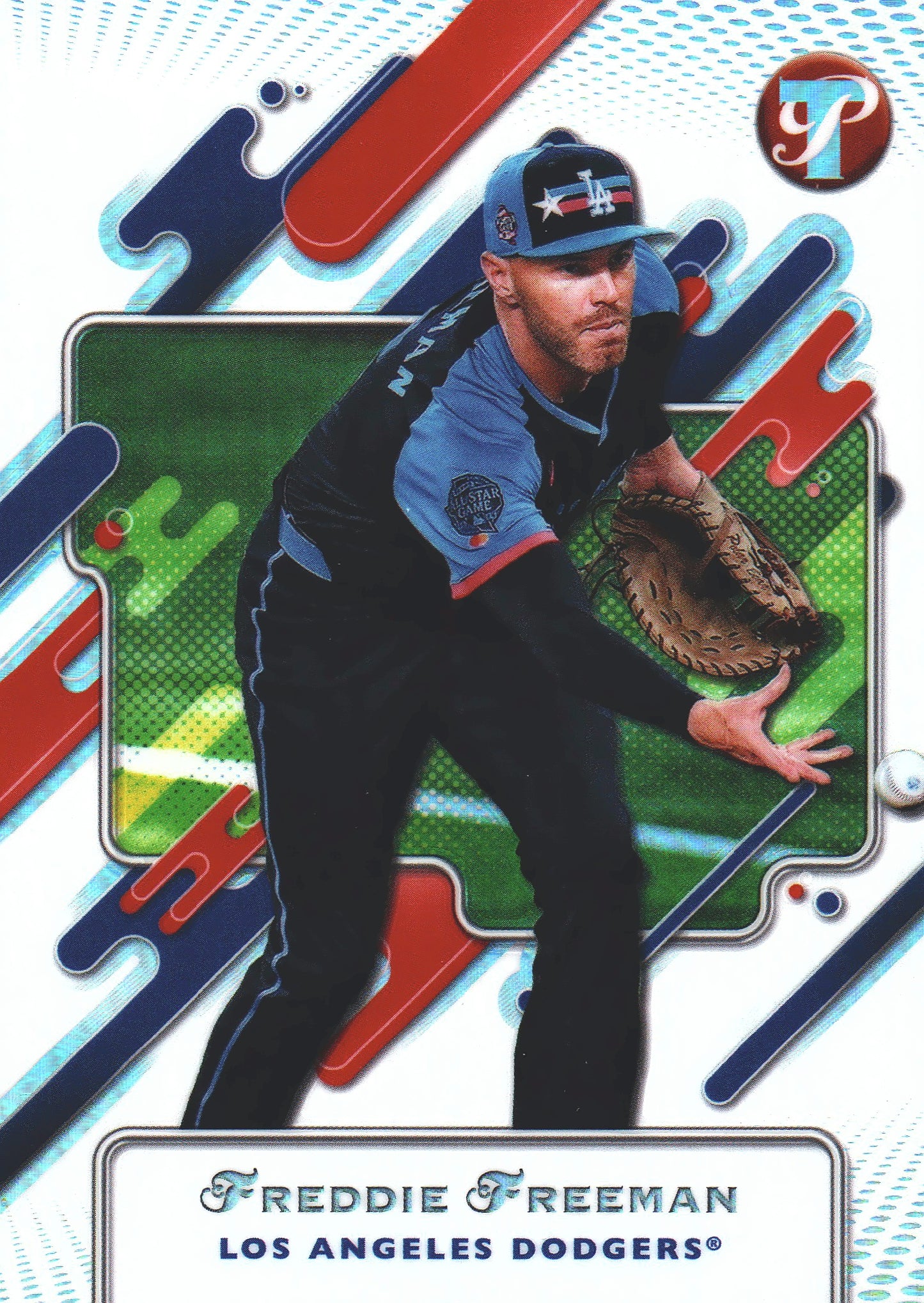 2025 Topps Pristine Refractor Freddie Freeman #276 Los Angeles Dodgers
