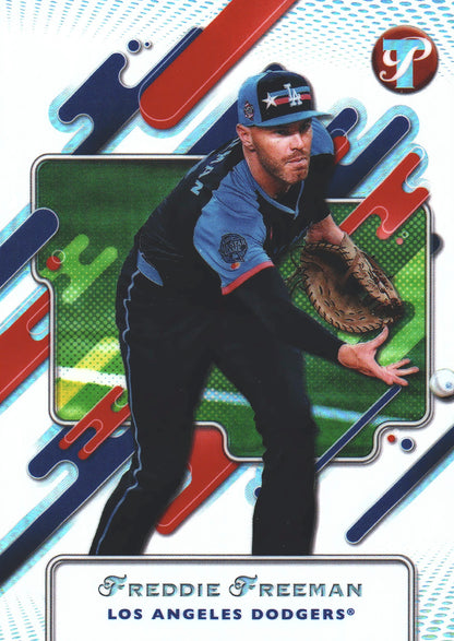2025 Topps Pristine Refractor Freddie Freeman #276 Los Angeles Dodgers