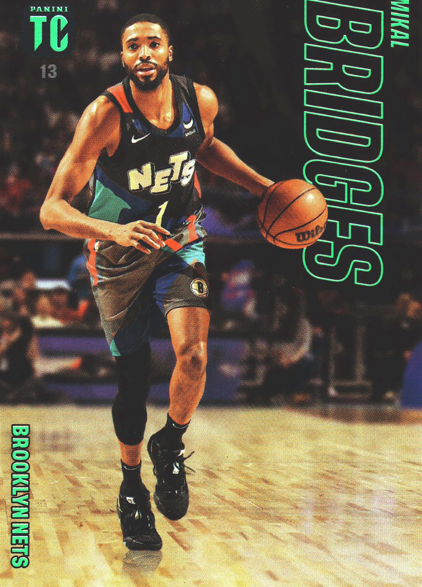 2023 Panini Top Class NBA Mikal Bridges #13 Brooklyn Nets