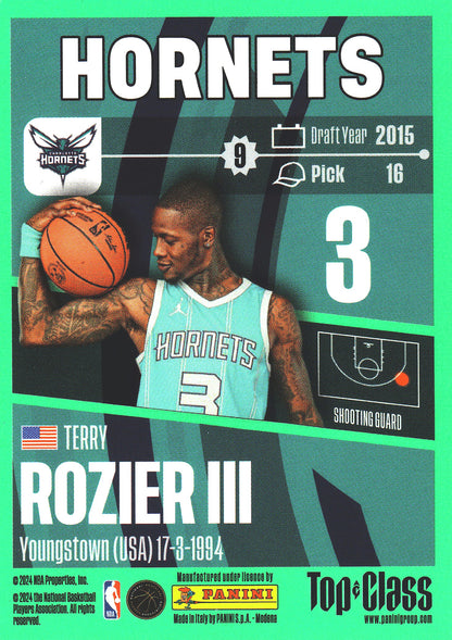2023 Panini Top Class NBA Terry Rozier III #17 Charlotte Hornets