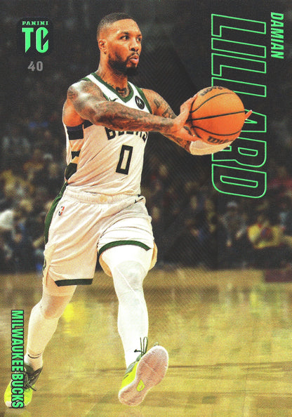 2023 Panini Top Class NBA Damian Lillard #40 Milwaukee Bucks