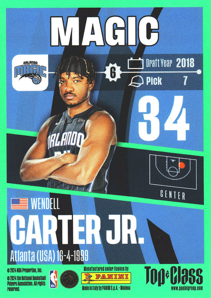 2023 Panini Top Class NBA Wendell Carter Jr. #52 Orlando Magic