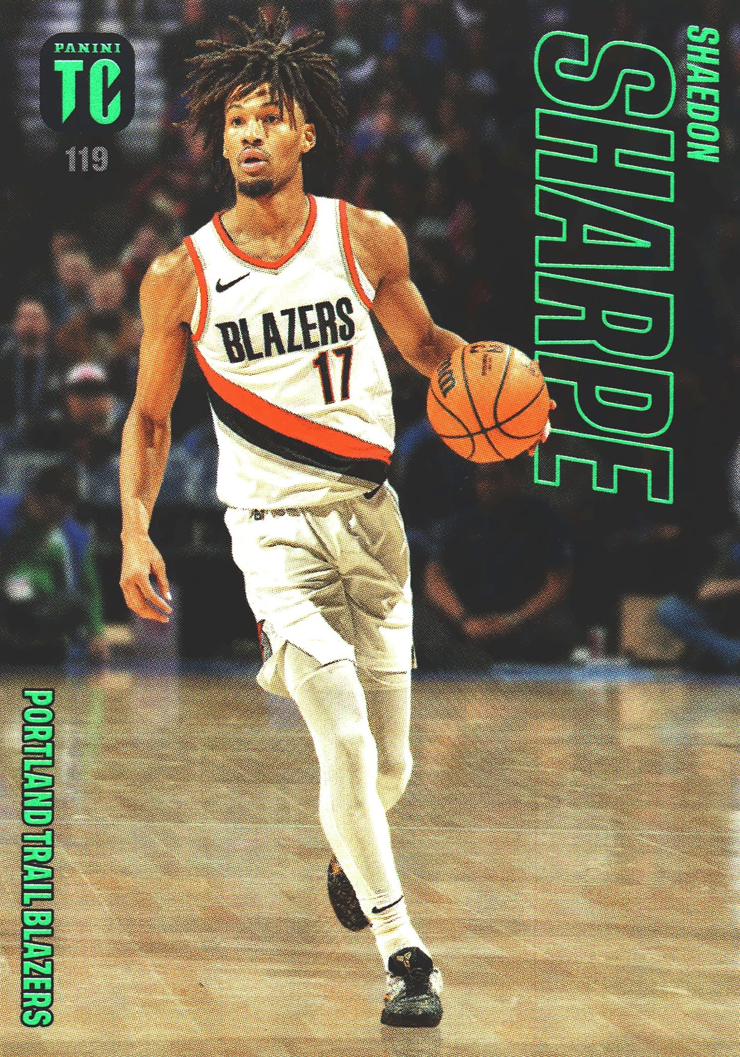 2023 Panini Top Class NBA Shaedon Sharpe #119 Portland Trail Blazers