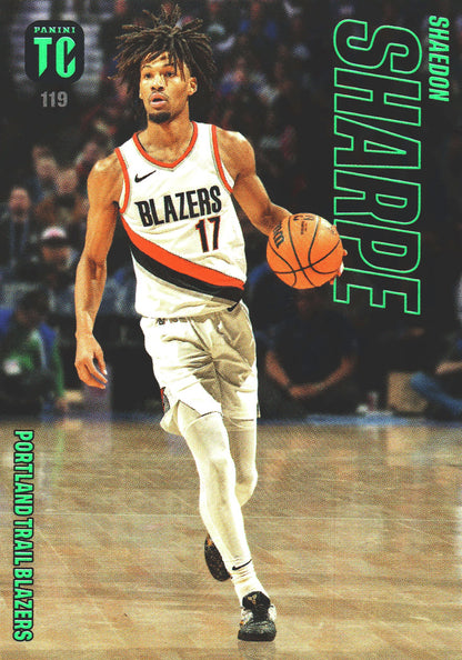2023 Panini Top Class NBA Shaedon Sharpe #119 Portland Trail Blazers