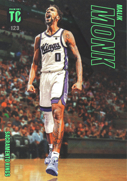 2023 Panini Top Class NBA Malik Monk #123 Sacramento Kings