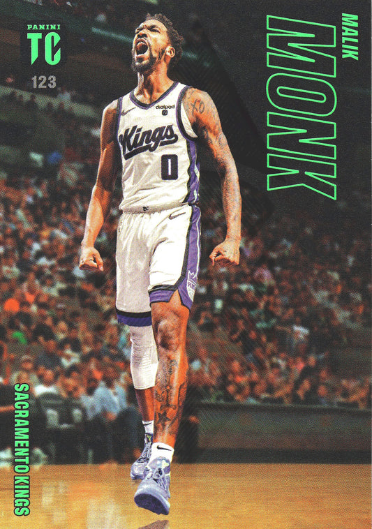 2023 Panini Top Class NBA Malik Monk #123 Sacramento Kings