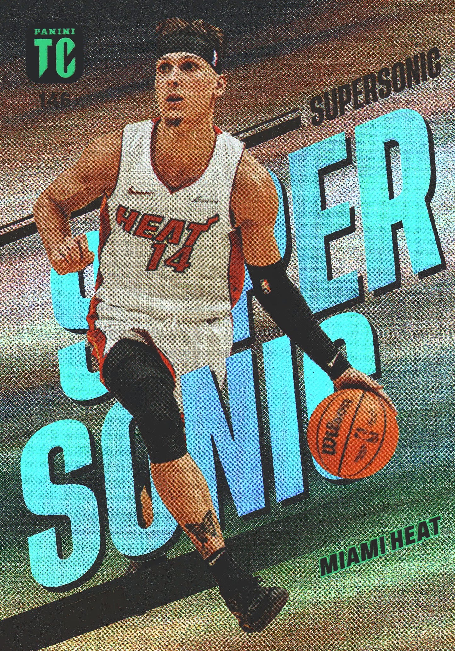 2023 Panini Top Class NBA Supersonic Tyler Herro #146 Miami Heat