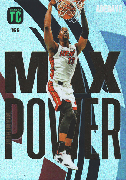 2023 Panini Top Class NBA Max Power Bam Adebayo #166 Miami Heat