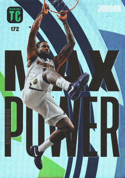 2023 Panini Top Class NBA Max Power DeAndre Jordan #172 Denver Nuggets