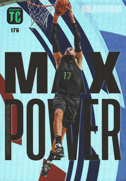 2023 Panini Top Class NBA Max Power Jonas Valanciunas #176 New Orleans Pelicans