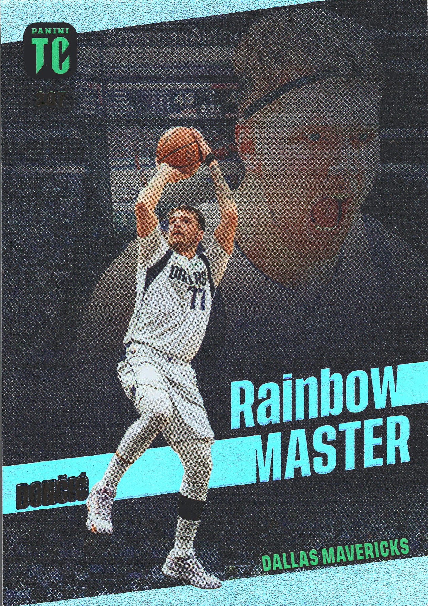 2023 Panini Top Class NBA Rainbow Master Luka Doncic #207 Dallas Mavericks