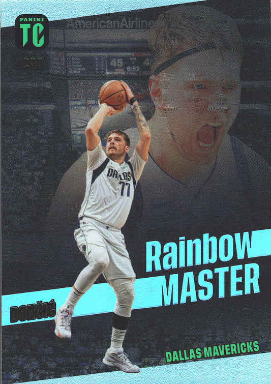 2023 Panini Top Class NBA Rainbow Master Luka Doncic #207 Dallas Mavericks