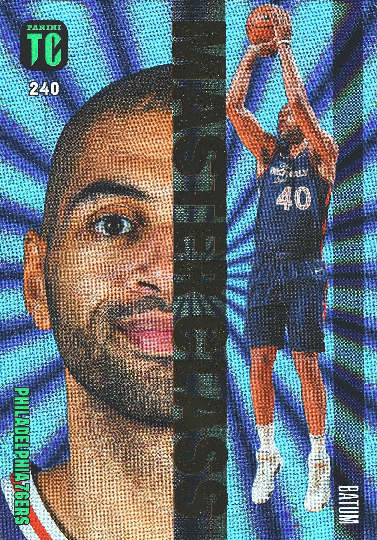 2023 Panini Top Class NBA Master Class Nicolas Batum #240 Philadelphia 76ers