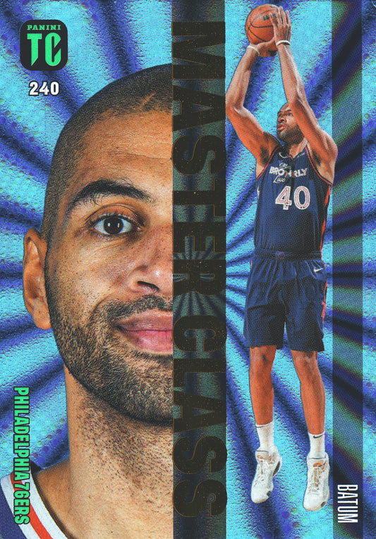 2023 Panini Top Class NBA Master Class Nicolas Batum #240 Philadelphia 76ers