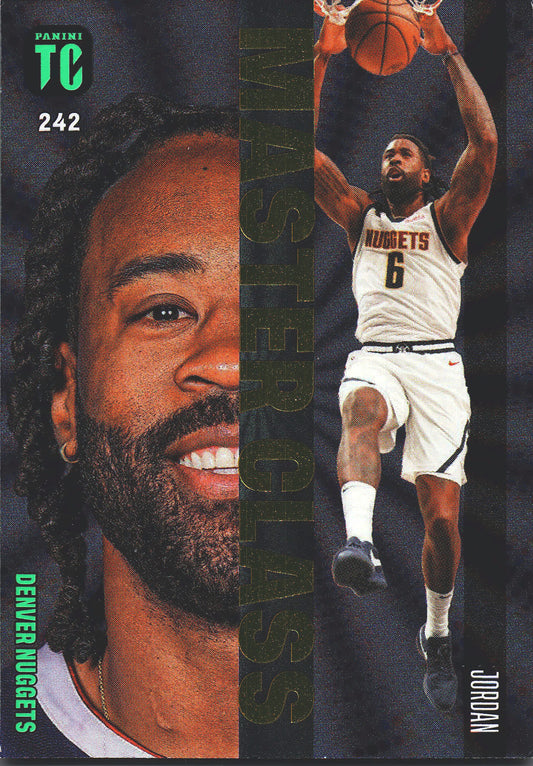 2023 Panini Top Class NBA Master Class DeAndre Jordan #242 Denver Nuggets