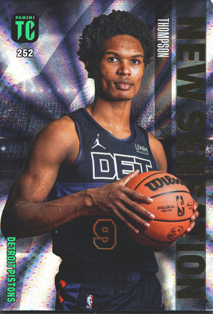 2023 Panini Top Class NBA New Sensation RC Ausar Thompson #252 Detroit Pistons