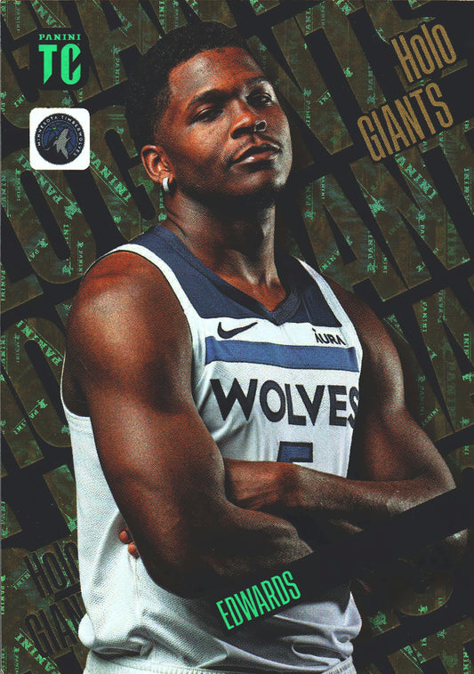 2023 Panini Top Class NBA Holo Giants Anthony Edwards Minnesota Timberwolves