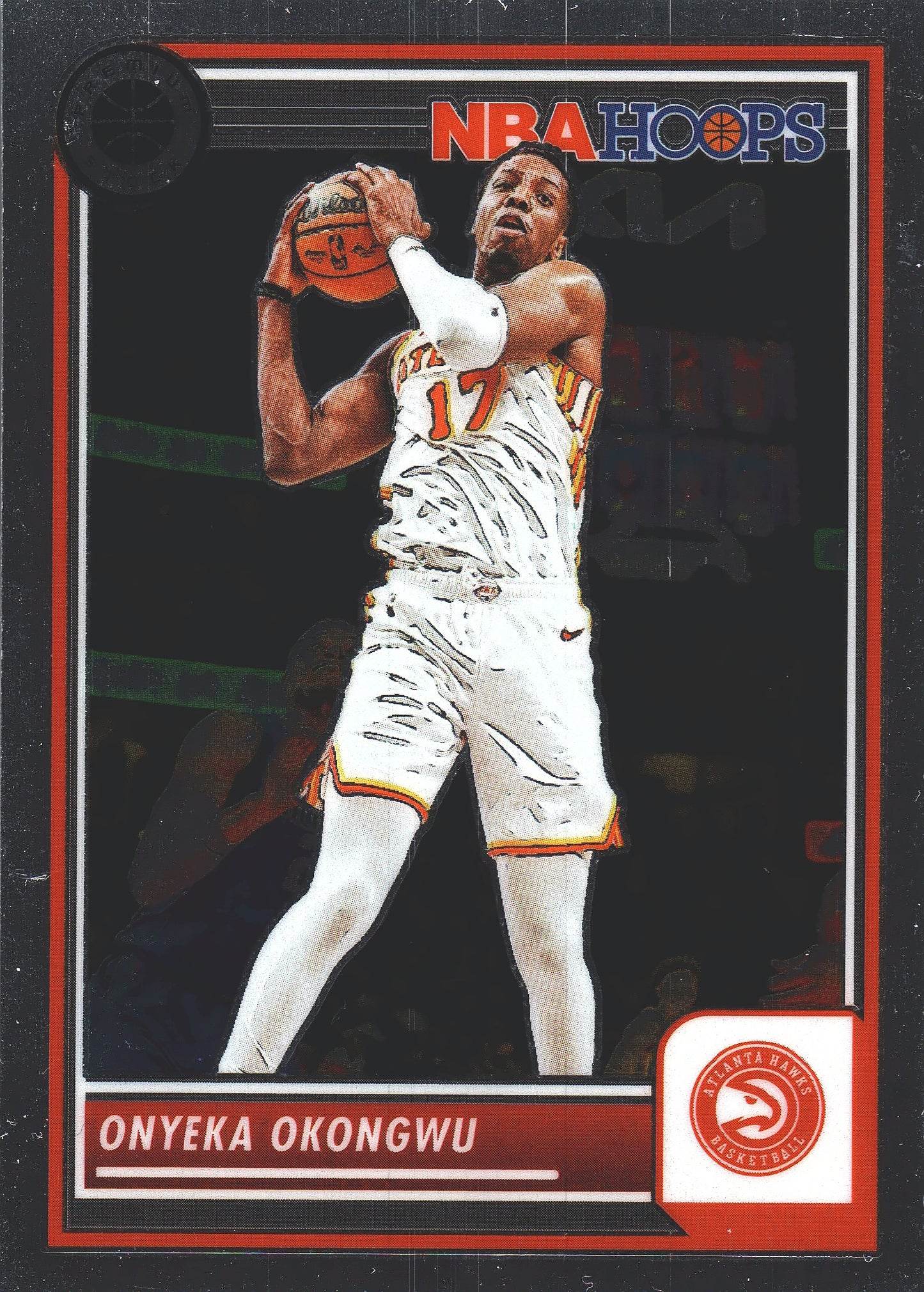 2023 Panini Premium Stock Onyeka Okongwu #244 Atlanta Hawks