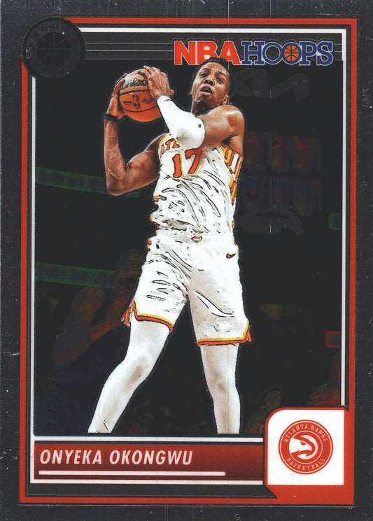 2023 Panini Premium Stock Onyeka Okongwu #244 Atlanta Hawks