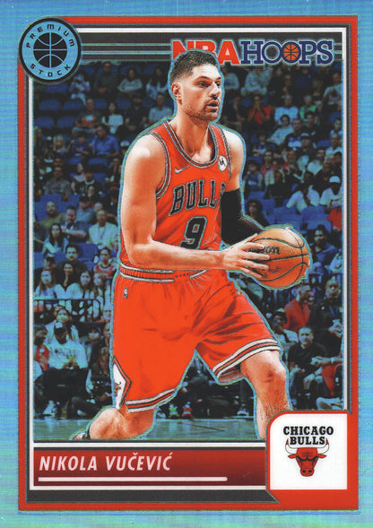 2023 Panini Premium Stock Silver Nikola Vucevic #16 Chicago Bulls
