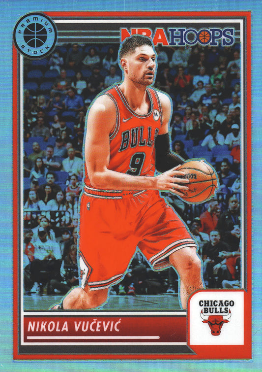 2023 Panini Premium Stock Silver Nikola Vucevic #16 Chicago Bulls