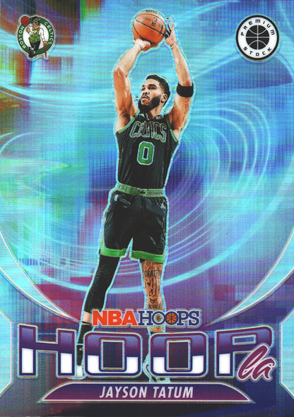2023 Panini Premium Stock Hoopsla Silver Jayson Tatum #12 Boston Celtics