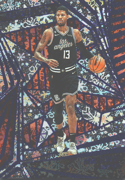 2023 Panini Revolution Winter Paul George #27 Los Angeles Clippers