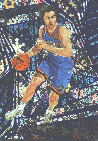 2023 Panini Revolution Winter Josh Giddey #39 Oklahoma City Thunder