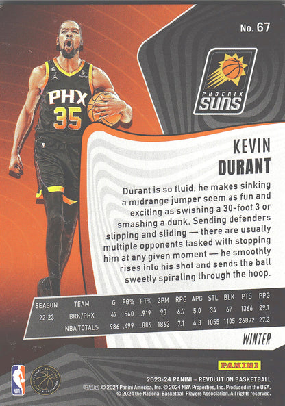 2023 Panini Revolution Winter Kevin Durant #67 Phoenix Suns