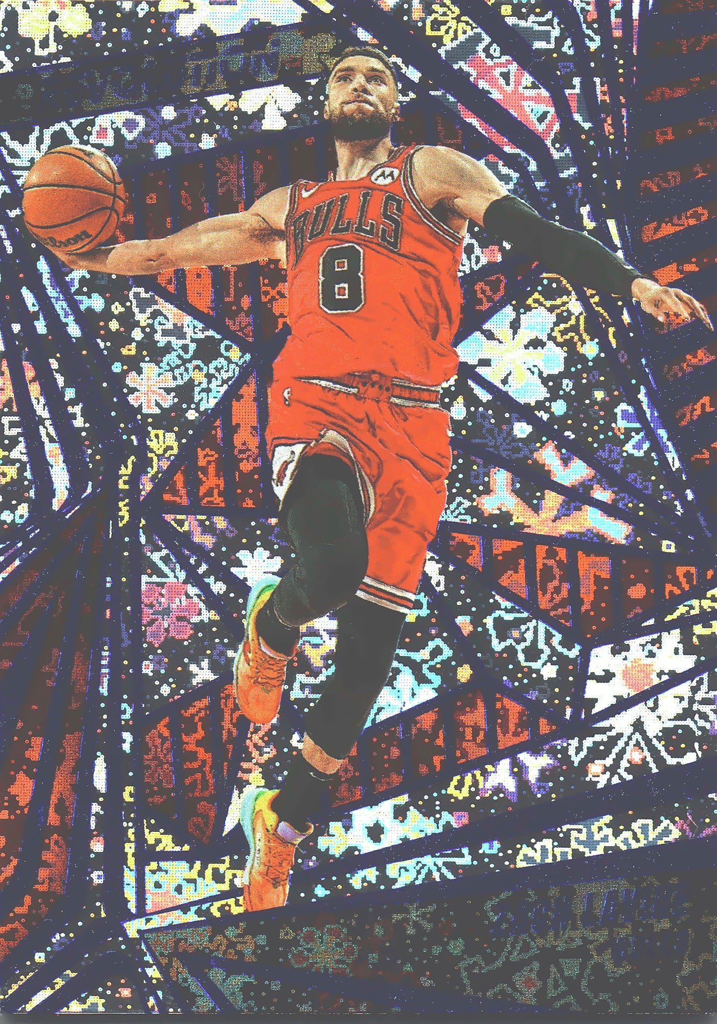 2023 Panini Revolution Winter Zach LaVine #96 Chicago Bulls