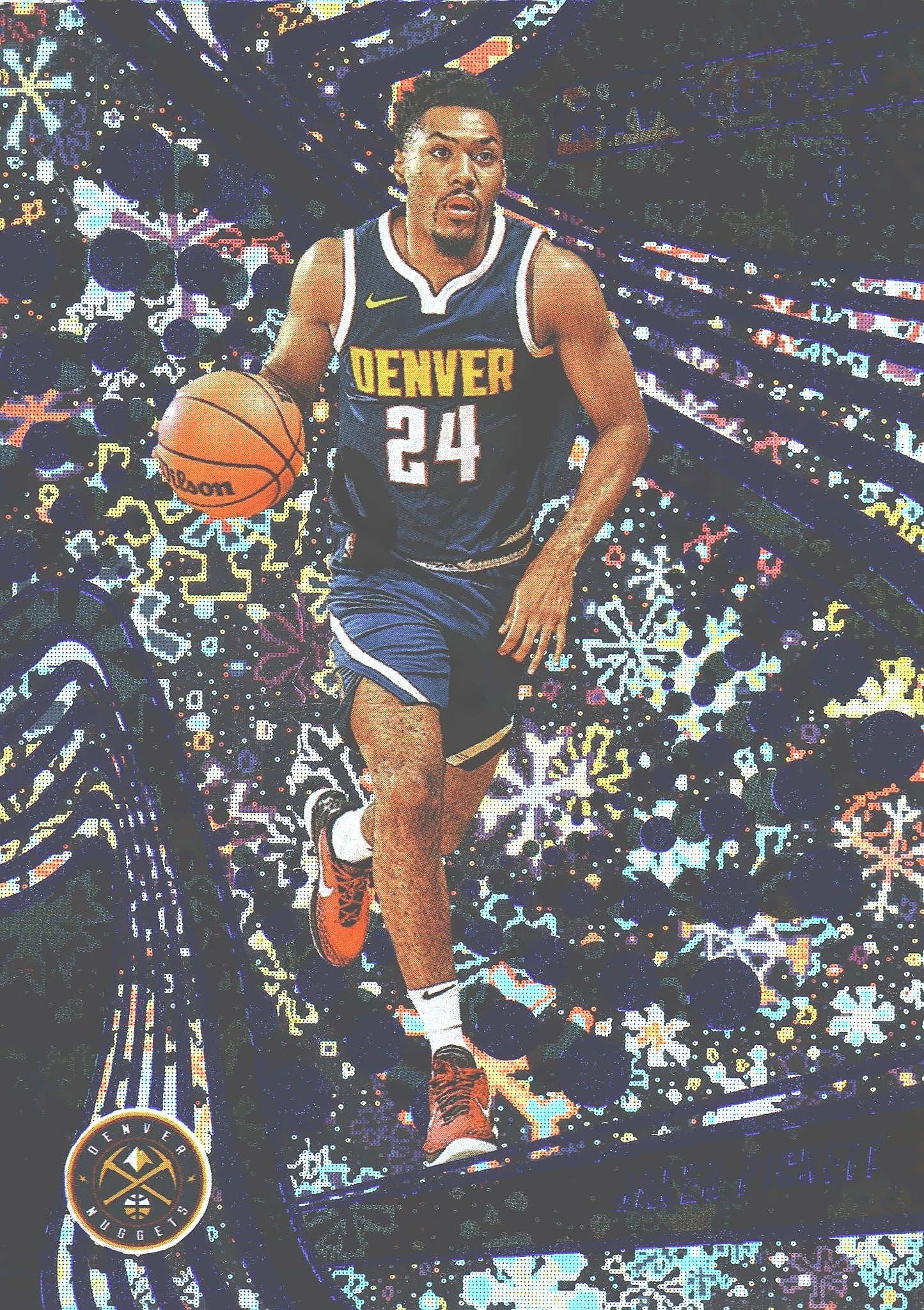 2023 Panini Revolution Winter RC Jalen Pickett #132 Denver Nuggets