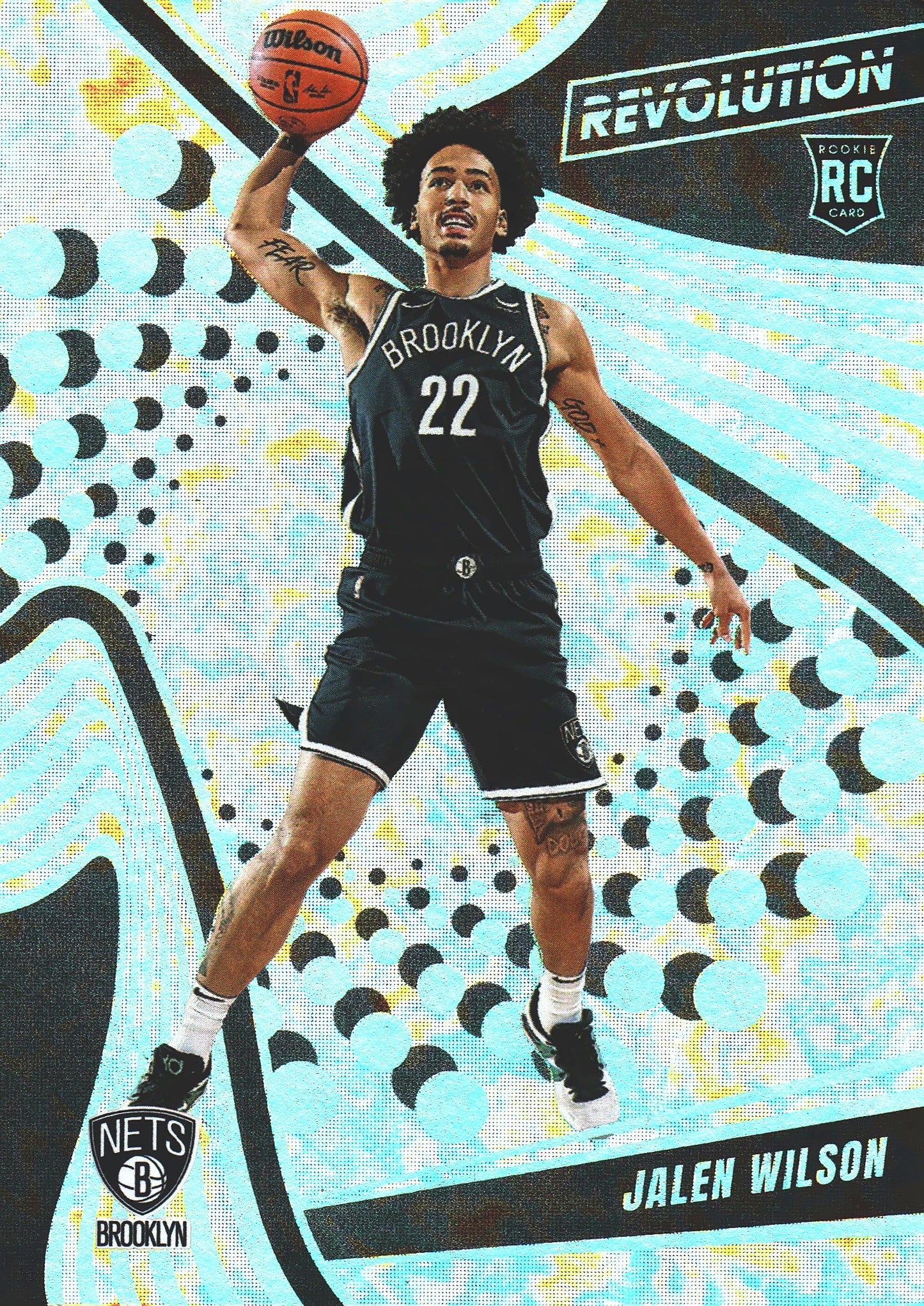 2023 Panini Revolution Winter Avalanche RC Jalen Wilson #144 Brooklyn Nets