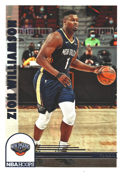 2022 Panini Hoops Tribute Zion Williamson #296 New Orleans Pelicans
