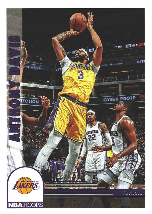 2022 Panini Hoops Tribute Anthony Davis #290 Los Angeles Lakers