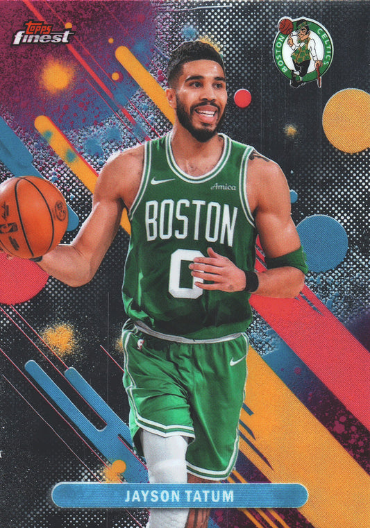 2025 Topps Finest NBA Jayson Tatum #21 Boston Celtics