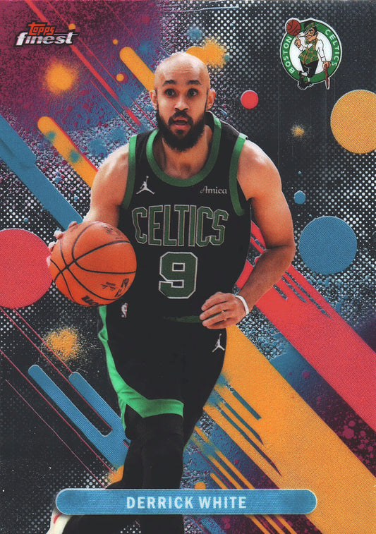 2025 Topps Finest NBA Derrick White #23 Boston Celtics