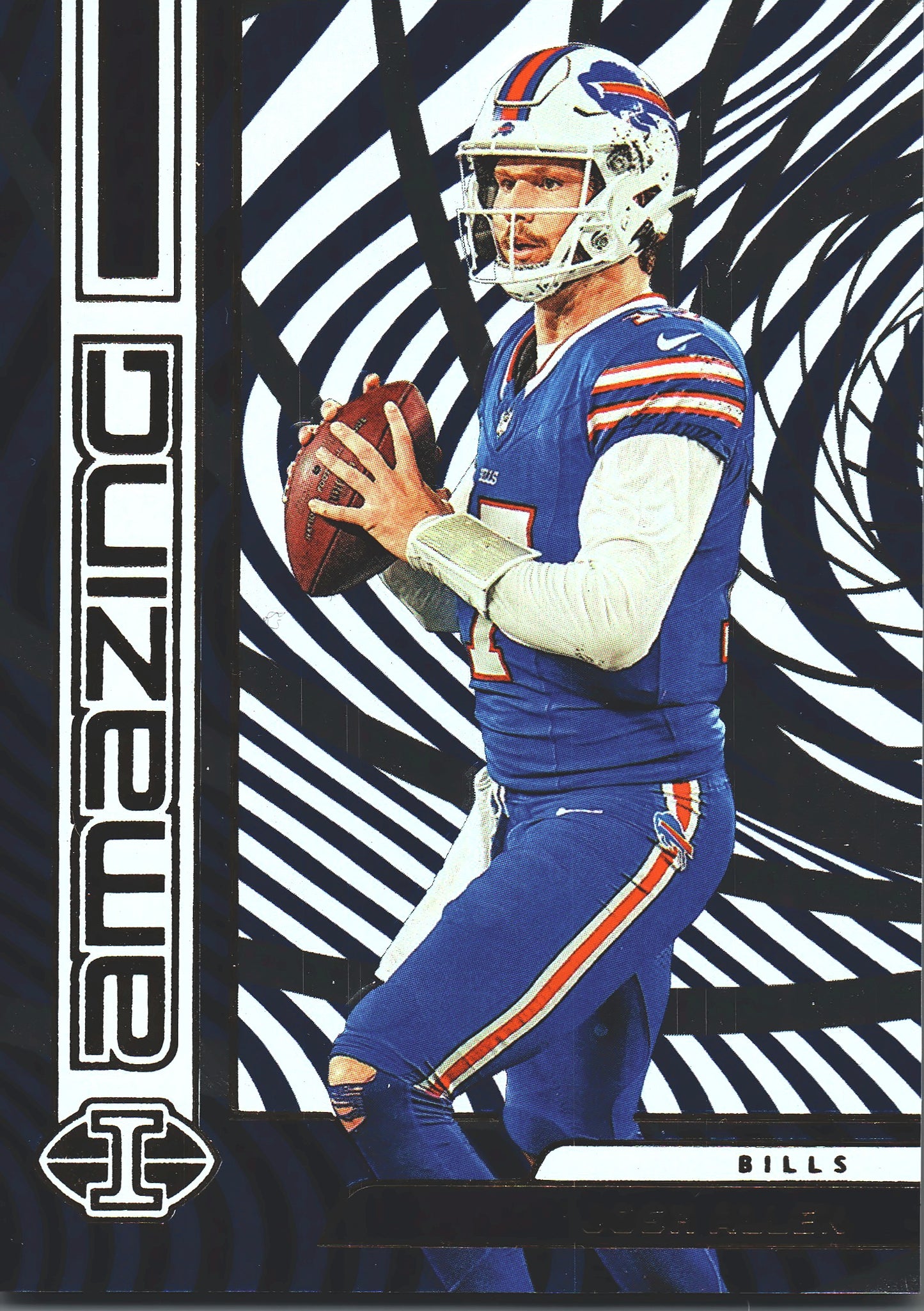 2023 Panini Illusions Amazing Josh Allen #8 Buffalo Bills