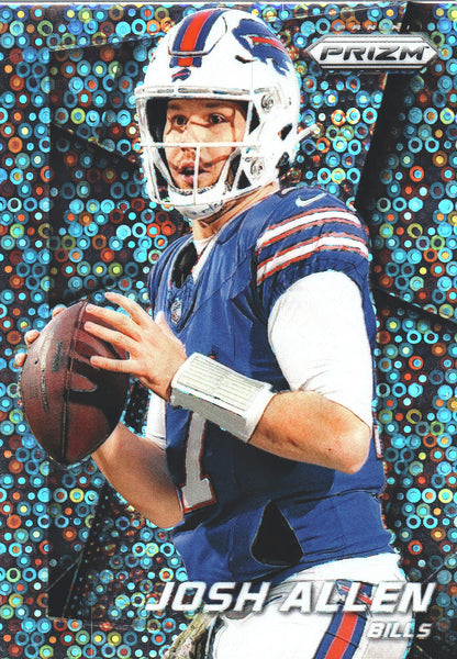 2024 Panini Prizm Flashback No Huddle Silver Josh Allen #1 Buffalo Bills
