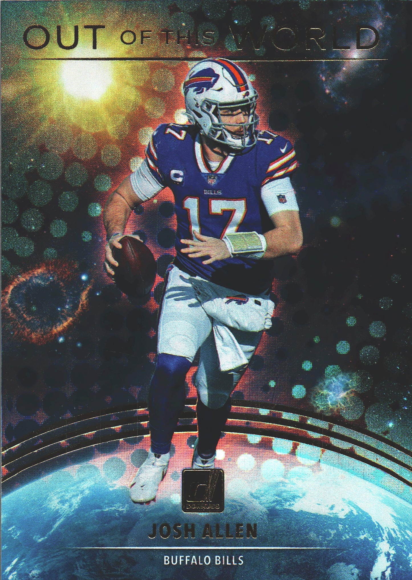 2021 Panini Donruss Out of This World Josh Allen #OTW-JAL Buffalo Bills