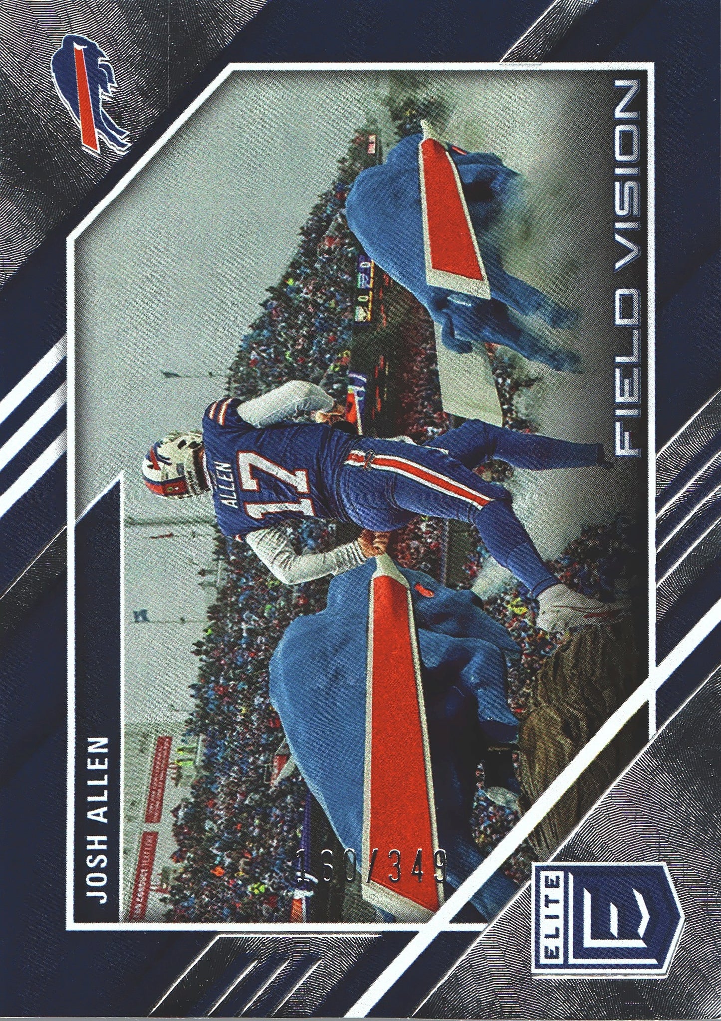 2023 Panini Donruss Elite Field Vision /349 Josh Allen #FV-1 Buffalo Bills