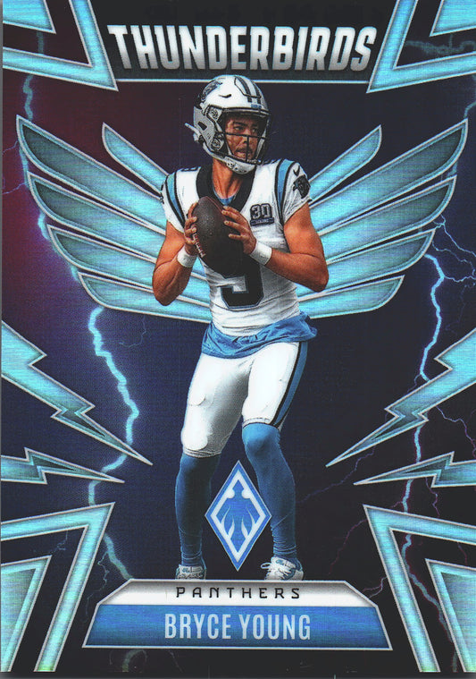 2025 Panini Phoenix Thunderbirds Bryce Young #6 Carolina Panthers