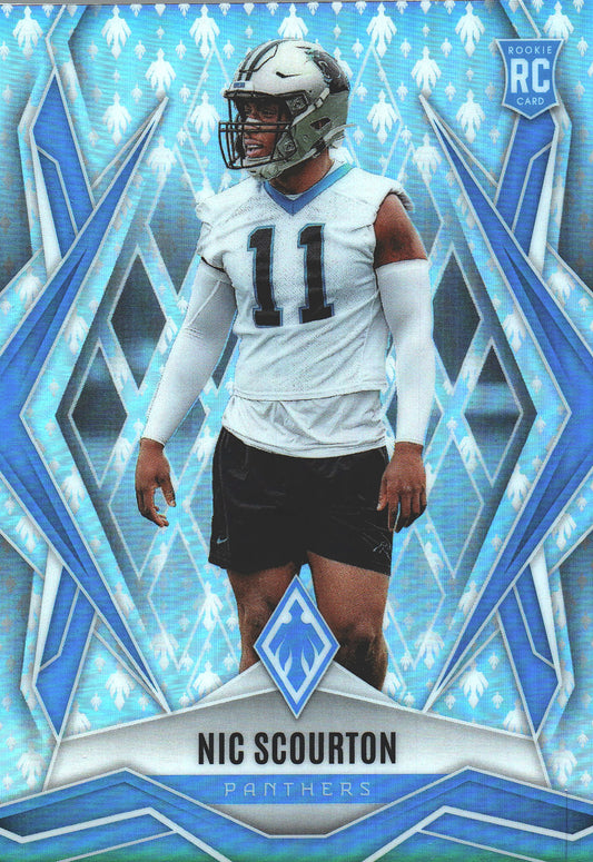2025 Panini Phoenix Prizm RC /149 Nic Scourton #231 Carolina Panthers