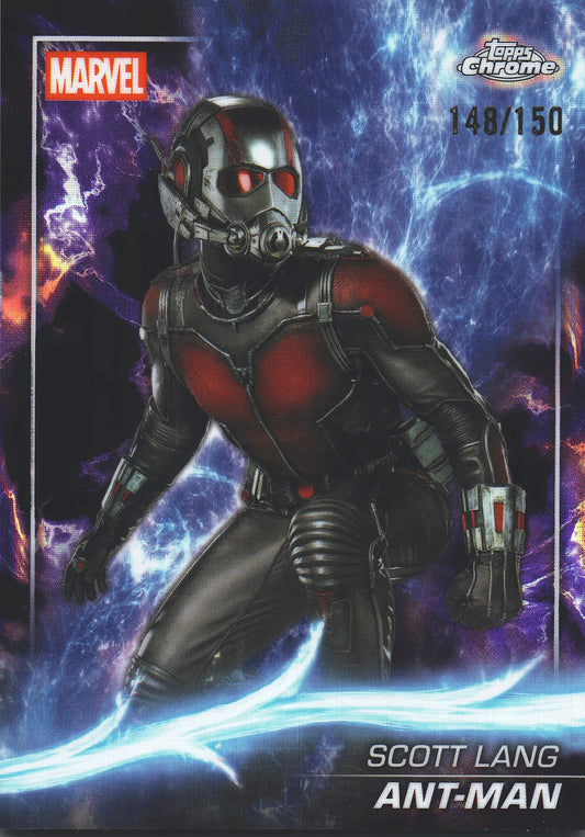 2025 Topps Chrome Marvel Studios Agatha Lava Refractor /150 Ant-Man #57