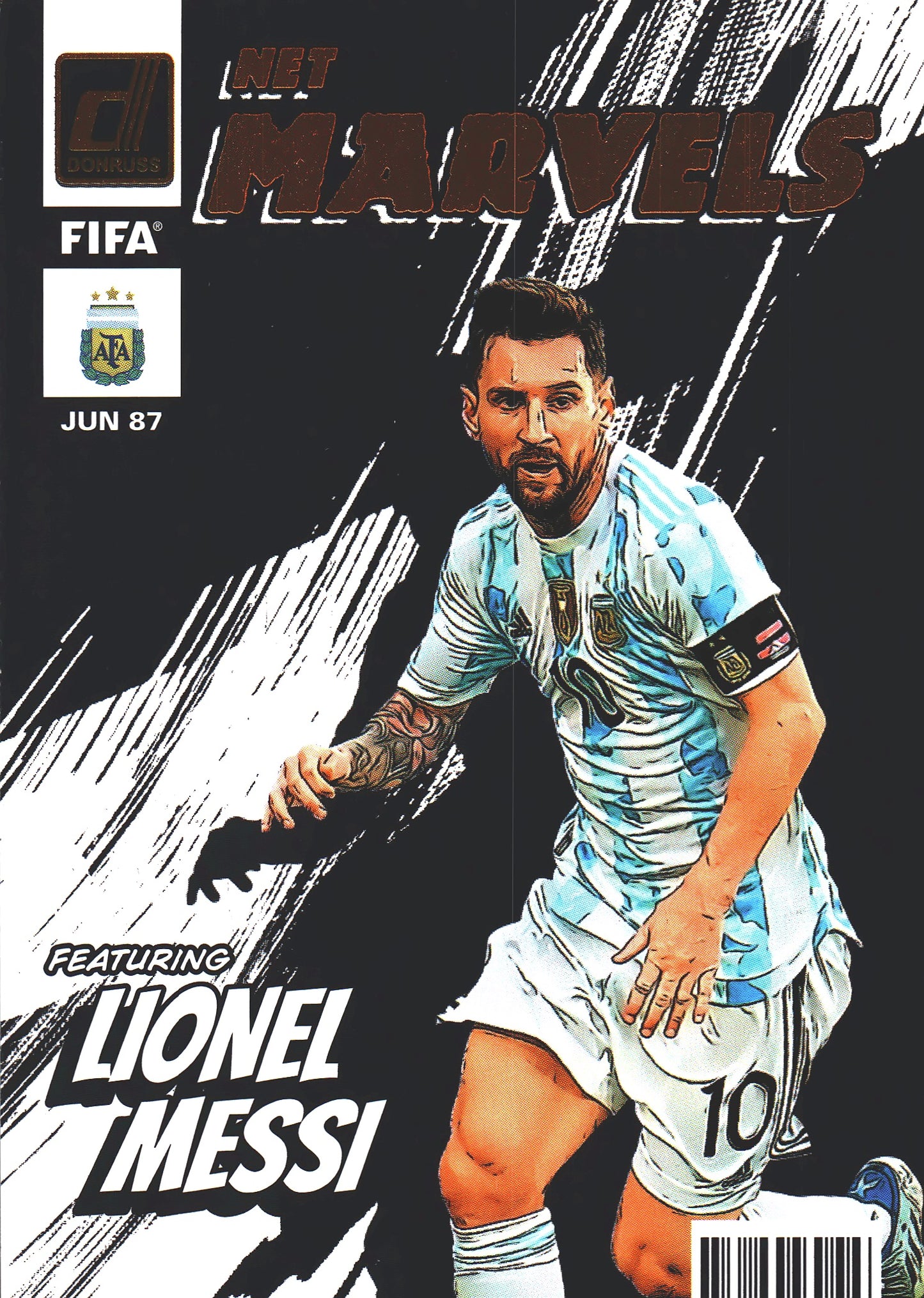 2022 Panini Donruss Net Marvels Lionel Messi #2 Argentina