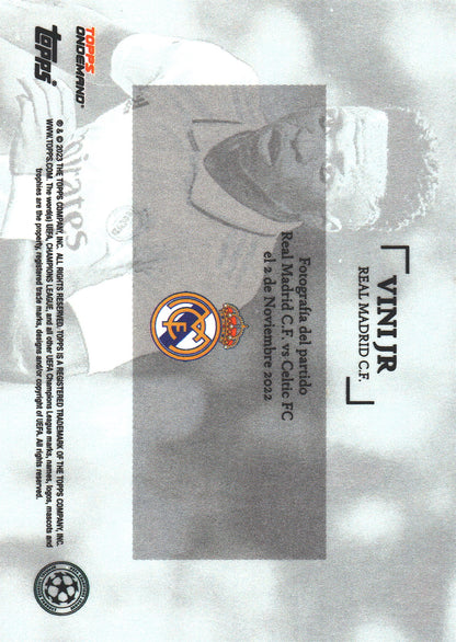 2022 Topps Simplicidad Green /99 Vinicius Jr Real Madrid