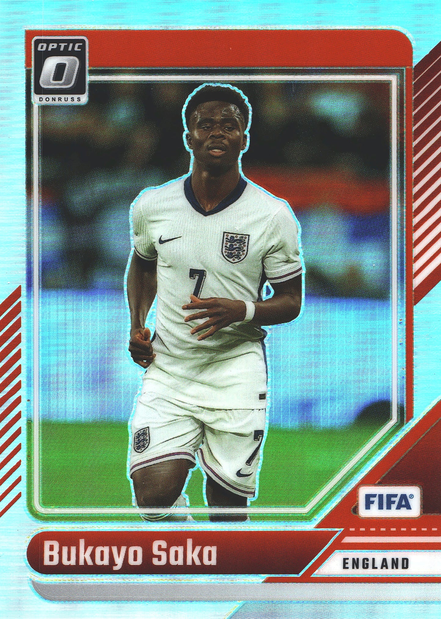 2024 Panini Donruss Optic Soccer Holo Bukayo Saka #54 England