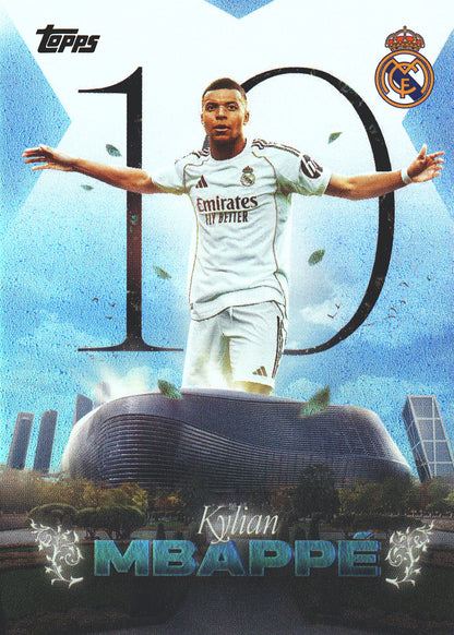 2025 Topps Los Blancos Kylian In The Stadium Kylian Mbappe #MB-1 Real Madrid