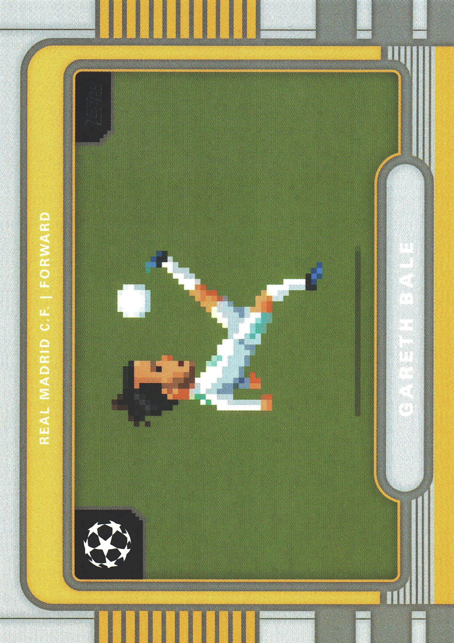 2025 Topps UCC 8-Bit Shots Gareth Bale #8B-2 Real Madrid CF